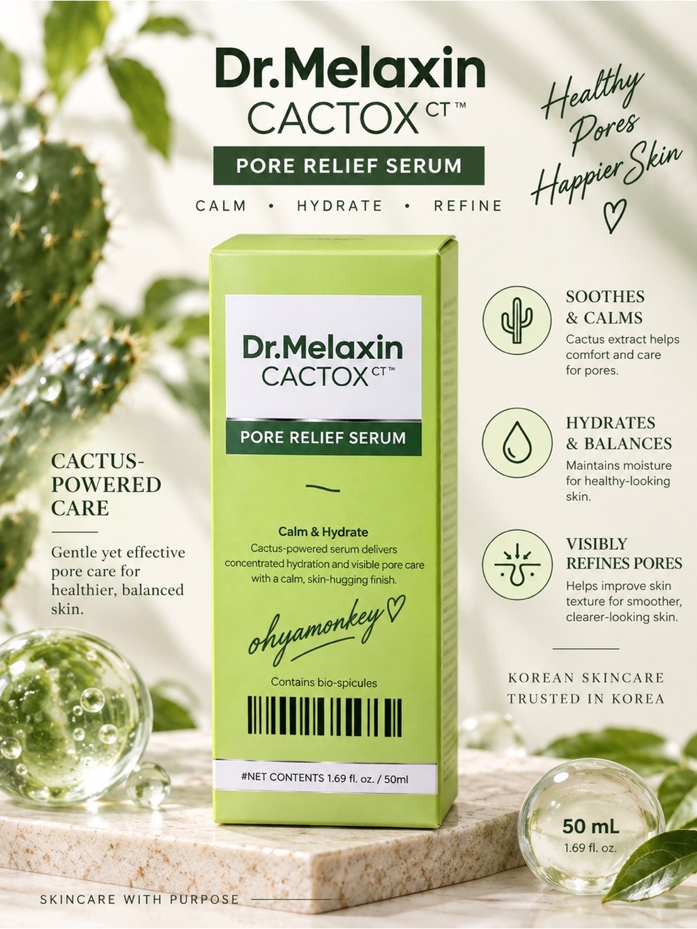 Dr. Melaxin CACTOX Pore Relief Serum
